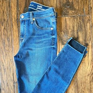 7 FOR ALL MANKIND Gwenevere Ankle Jeans Size 26